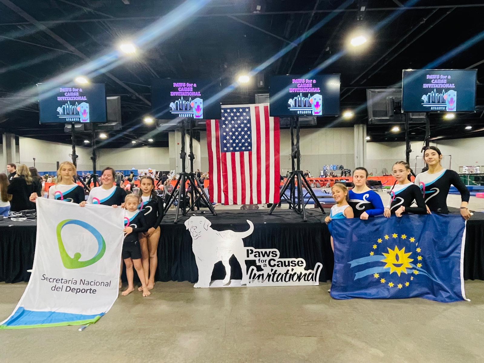 Durazno brilló en torneo internacional de gimnasia en Atlanta, Estados Unidos